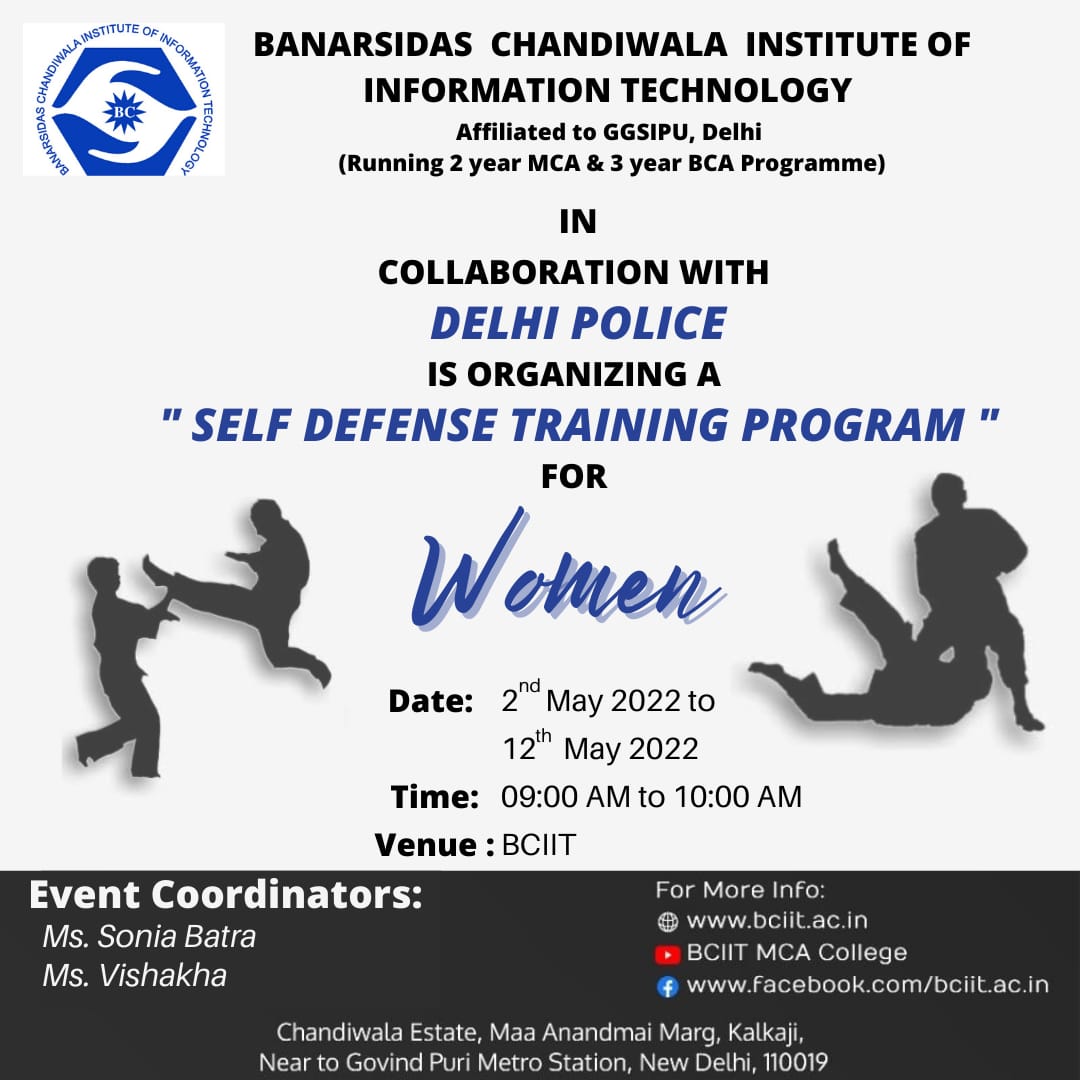Self Defense Training Program for Women