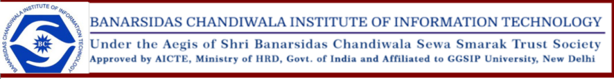 Banarsidas Chandiwala Institute Of Information Technology